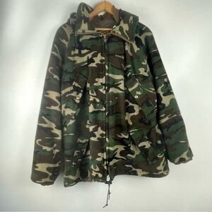 VTG Cabela's Jacket Whitetail Clothing Camouflage Wool XL Hunting Outdoors